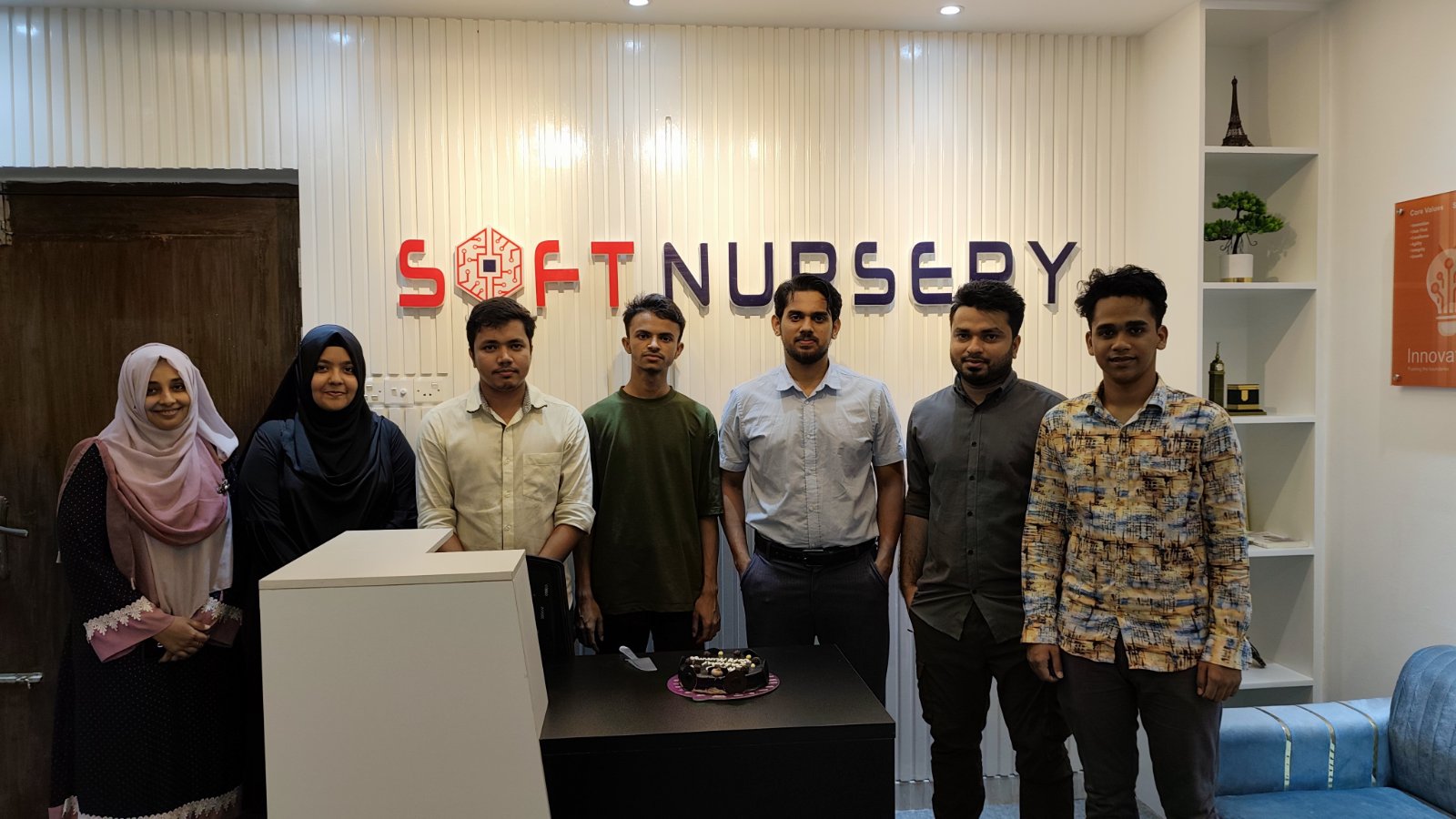 AI & Software Professionals Team Photo SoftNursery
